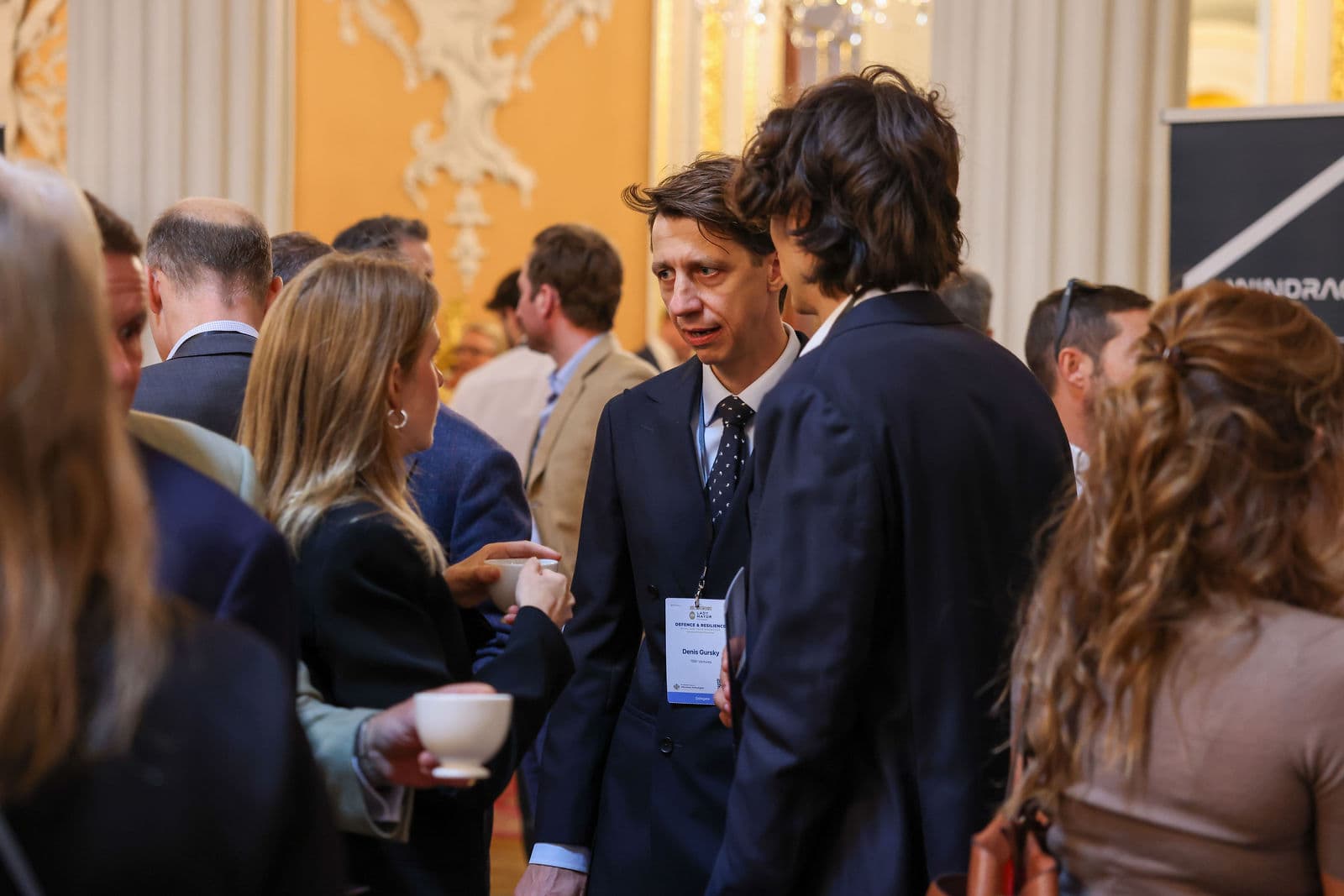 Networking at Mansion House