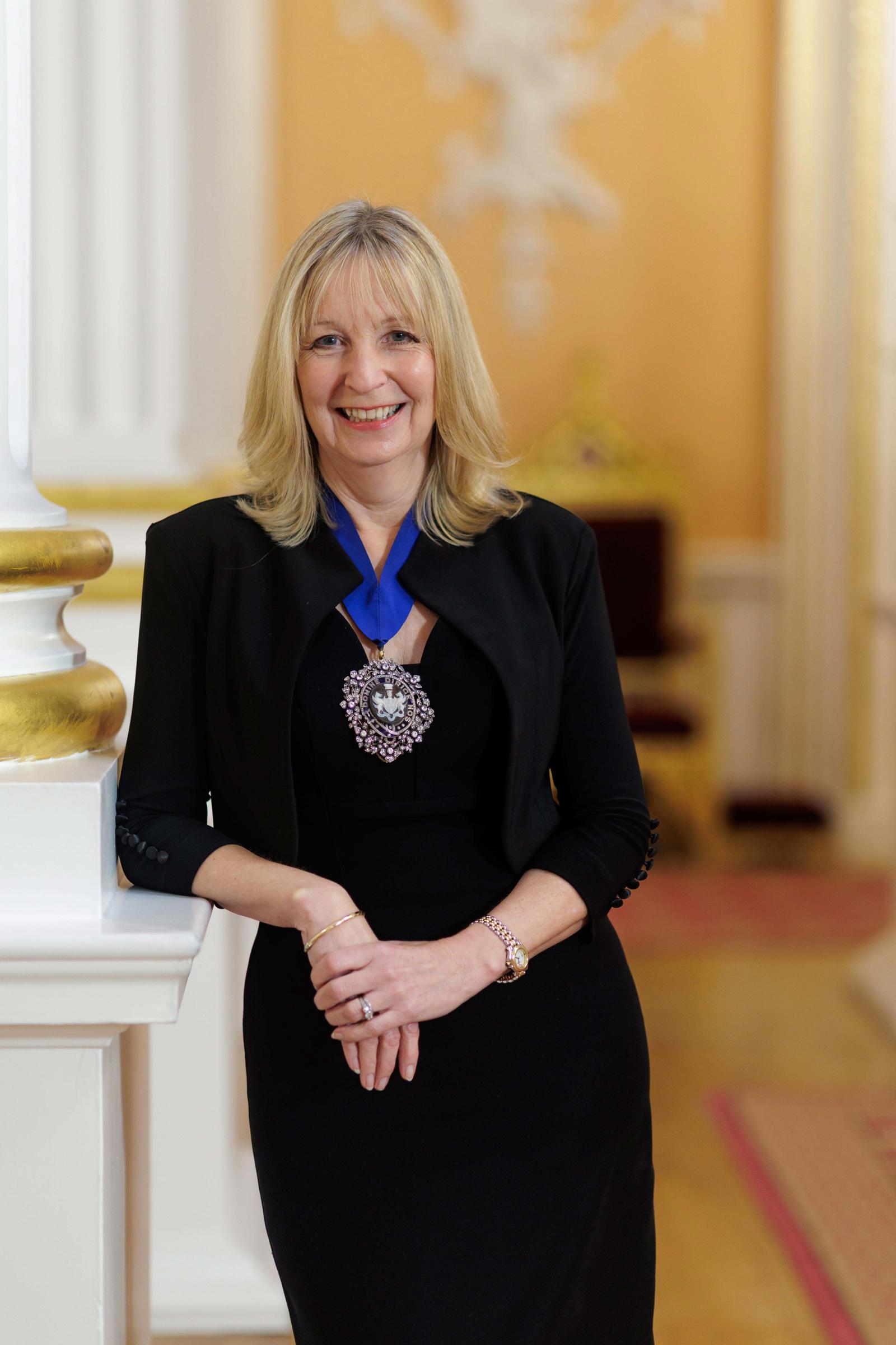 Dame Susan Langley DBE, the Lady Mayor of London